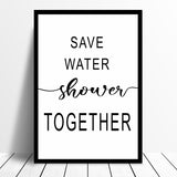 Bathroom Prints Collection 2  Minimalist Wall Funny Art Poster Quality Toilet Home Pictures