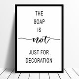 Bathroom Prints Collection 2  Minimalist Wall Funny Art Poster Quality Toilet Home Pictures