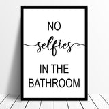 Bathroom Prints Collection 1  Minimalist Wall Funny Art Poster Quality Toilet Home Pictures