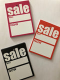 Sale Tag Cards